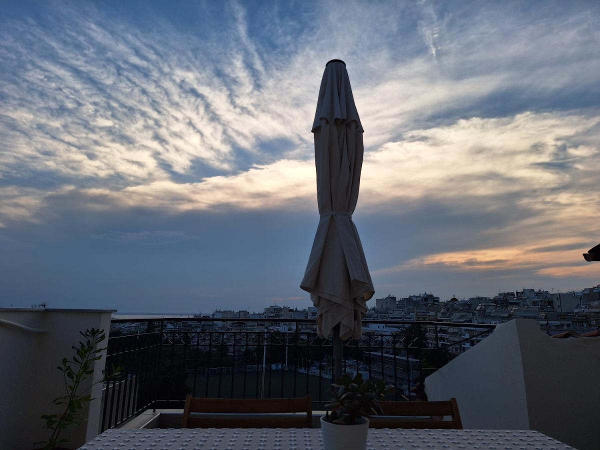 Sunset Rooftop Apartment سالونيك المظهر الخارجي الصورة