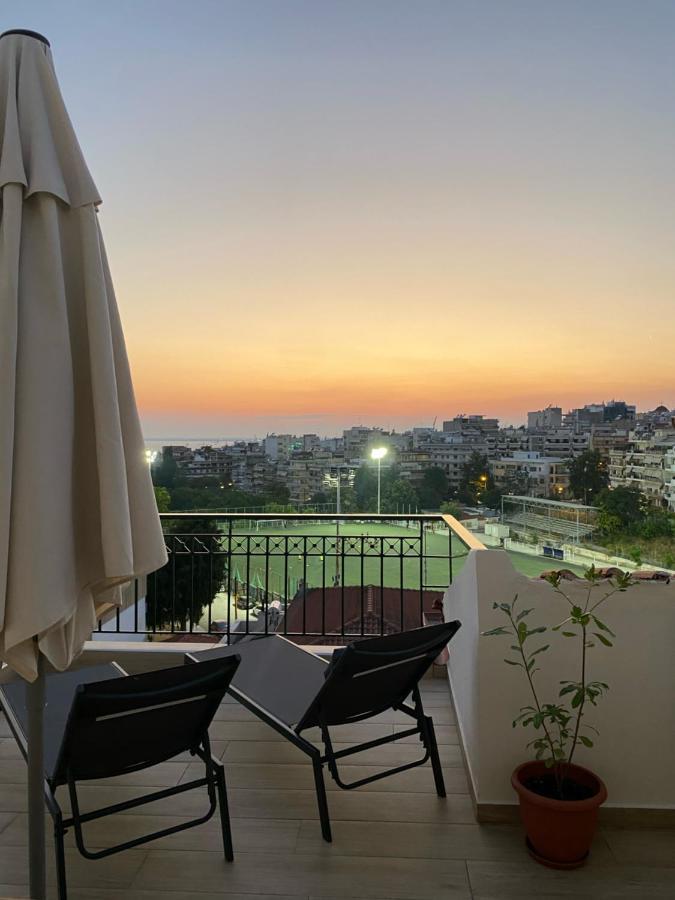 Sunset Rooftop Apartment سالونيك المظهر الخارجي الصورة