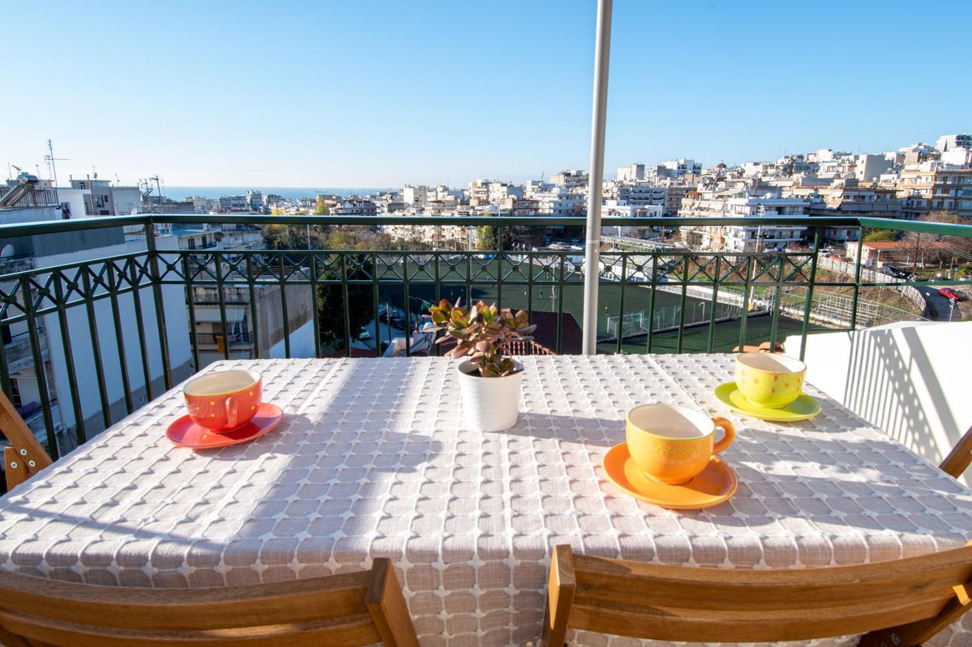 Sunset Rooftop Apartment سالونيك المظهر الخارجي الصورة