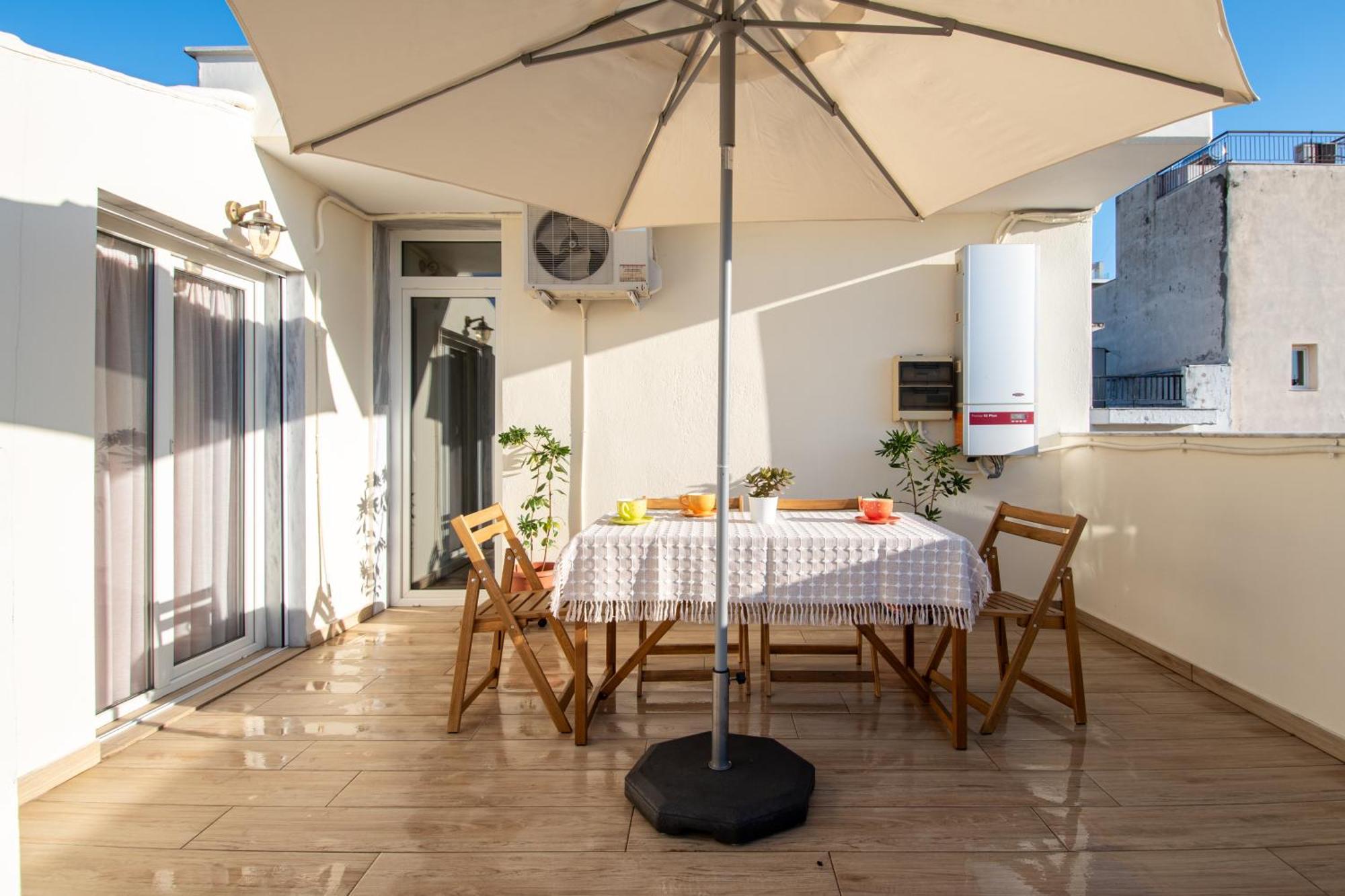 Sunset Rooftop Apartment سالونيك المظهر الخارجي الصورة